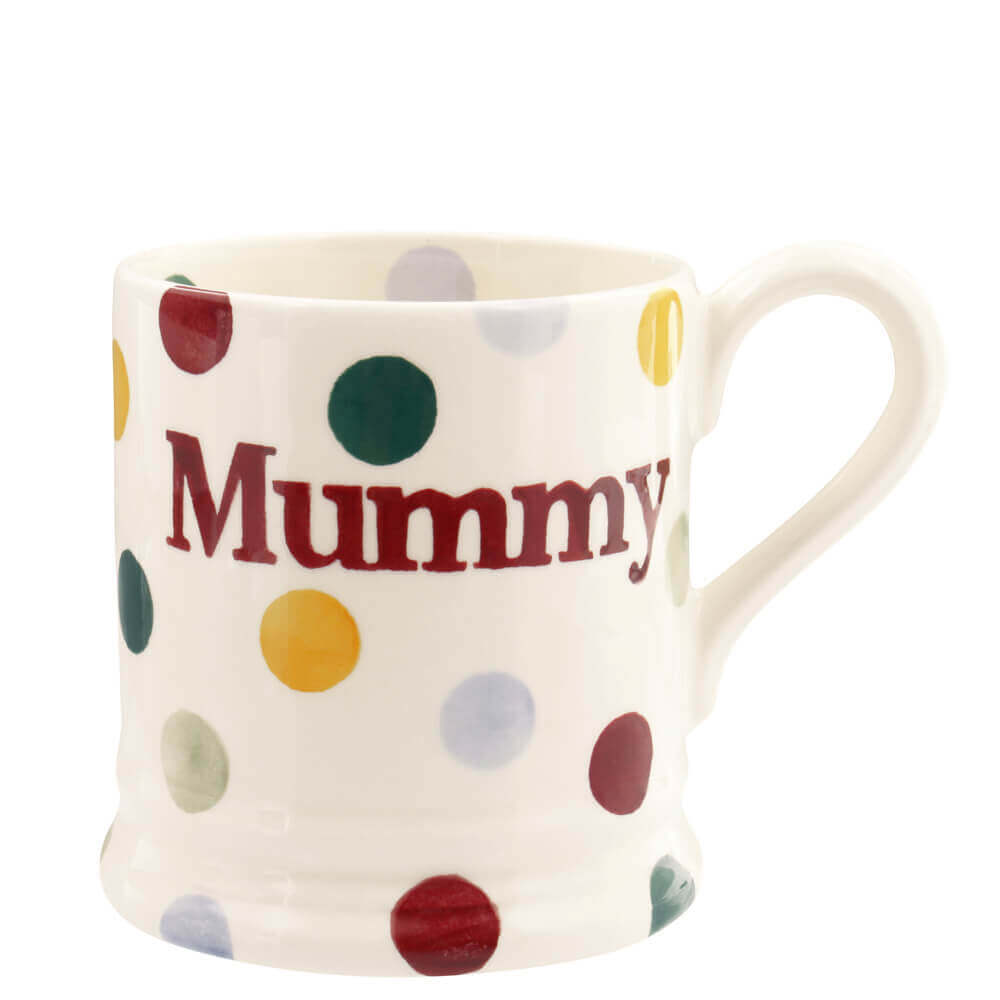 Emma Bridgewater Polka Dot Mummy Half Pint Mug